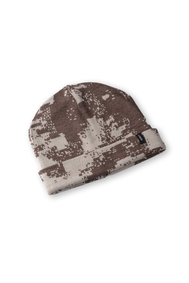 Cuff beanie - beigue military